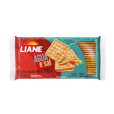 Biscoito sem Lactose sabor Água e Sal 110g | Liane