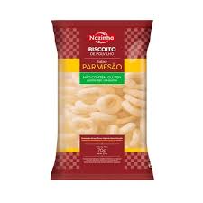 Biscoito de Polvilho Sabor Parmesão Sem Glúten e Sem Lactose 70g | Nazinha
