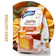 Mistura para Bolo Zero Açúcar e Zero Lactose 300g sabor Laranja | Suavipan