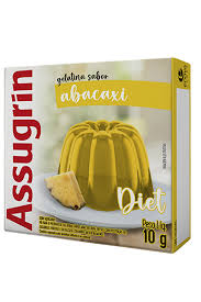 Gelatina Diet Assugrin Sabor Abacaxi 10g