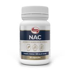 NAC (N-acetil L-cisteína) 600mg 30 cápsulas | Vitafor