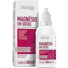 Magnésio em gotas 60ml sabor frutas vermelhas | Duom