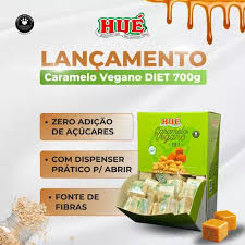 Caramelo Vegano Diet Display 700g | Hue