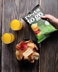 12 Chips de Mandioca e Batata Doce 45g Roots To Go