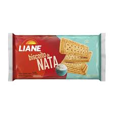 Biscoito sem Lactose 330g sabor Nata | Liane