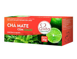 Chá mate com limão sachê 30g | q-vita