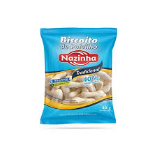 Biscoito de polvilho tradicional sem glúten 30g | Nazinha