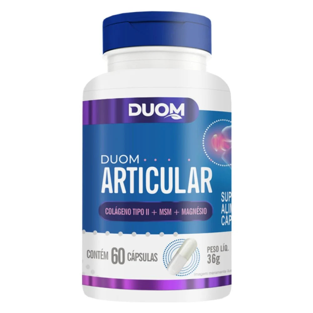 Duom Articular (Colágeno, MSM e Magnésio) 60 cápsulas | Duom