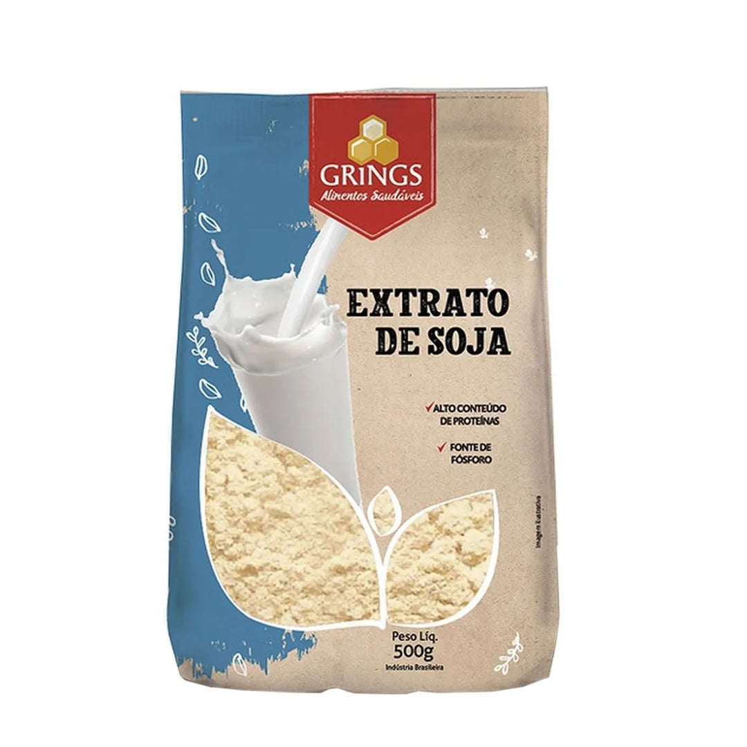 Extrato de Soja Leite Grings 500g
