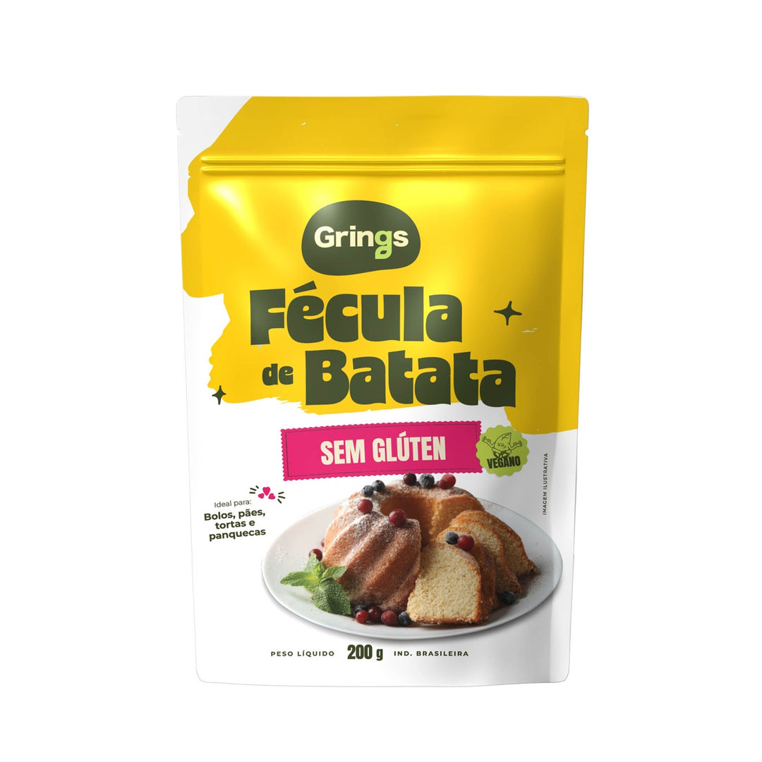 FECULA DE BATATA VEGANO SEM GLUTEN 200G