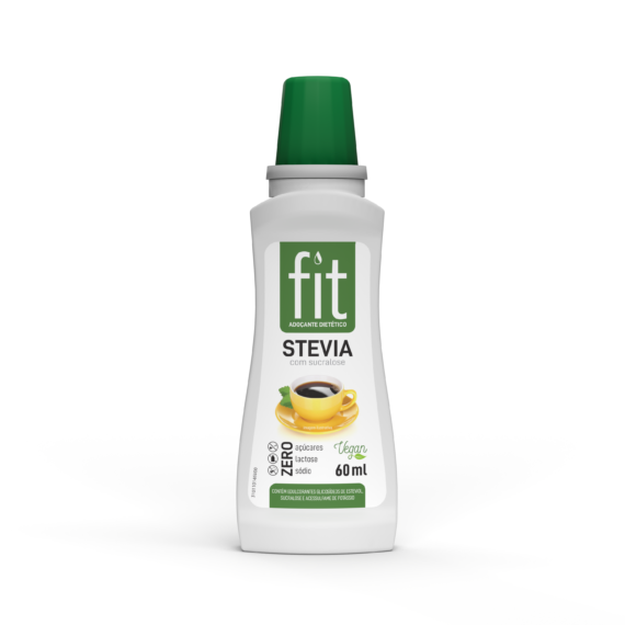 Adoçante Stevia c/ Sucralose Fit 60ml Stevita