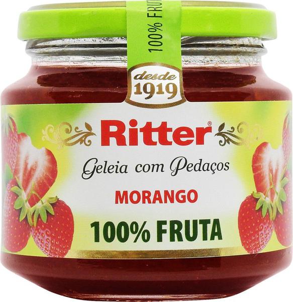 Geleia com Pedaços 290g Morango | Ritter