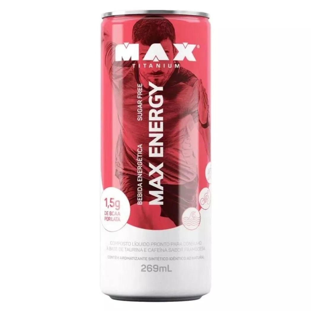 MAX ENERGY ZERO ACUCAR 269ML FRAMBOESA