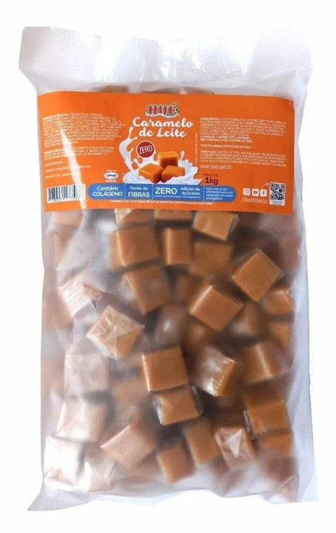 CARAMELO DE LEITE ZERO ACUCAR SACO 1K