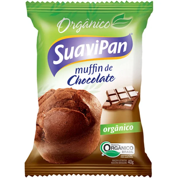 MUFFIN ORGANICO 12X40G CHOCOLATE