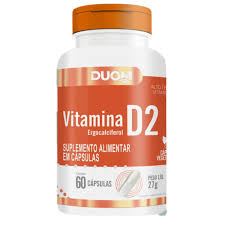 Vitamina D2 Ergocalciferol 60 cápsulas | Duom