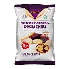 BATATA DOCE MIX (AMARELA, ROSADA E ROXA) 45G