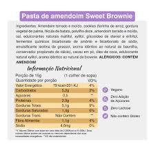 Pasta de Amendoim Sweet - 500G Brownie - Power One