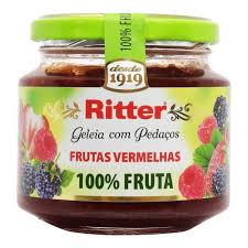 Geleia com Pedaços 290g Frutas Vermelhas | Ritter