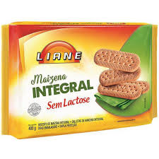 Biscoito Maizena Integral sem Lactose 400g | Liane