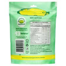 Bananinha Sem Açúcar 200g - Bananinha Paraibuna