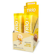 TRIO CEREAIS 12X20G BAN/AVEIA/MEL