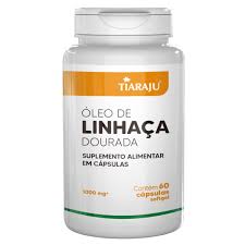 OLEO DE LINHACA DOURADA 1000MG 60CPS