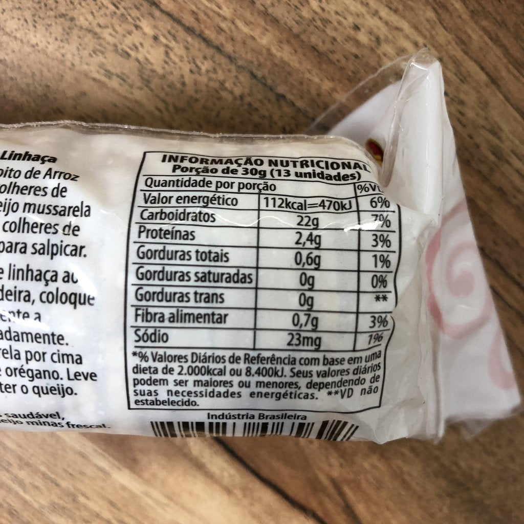 Biscoito De Arroz Grande 7 Grãos S/Glúten 80g Natural Life