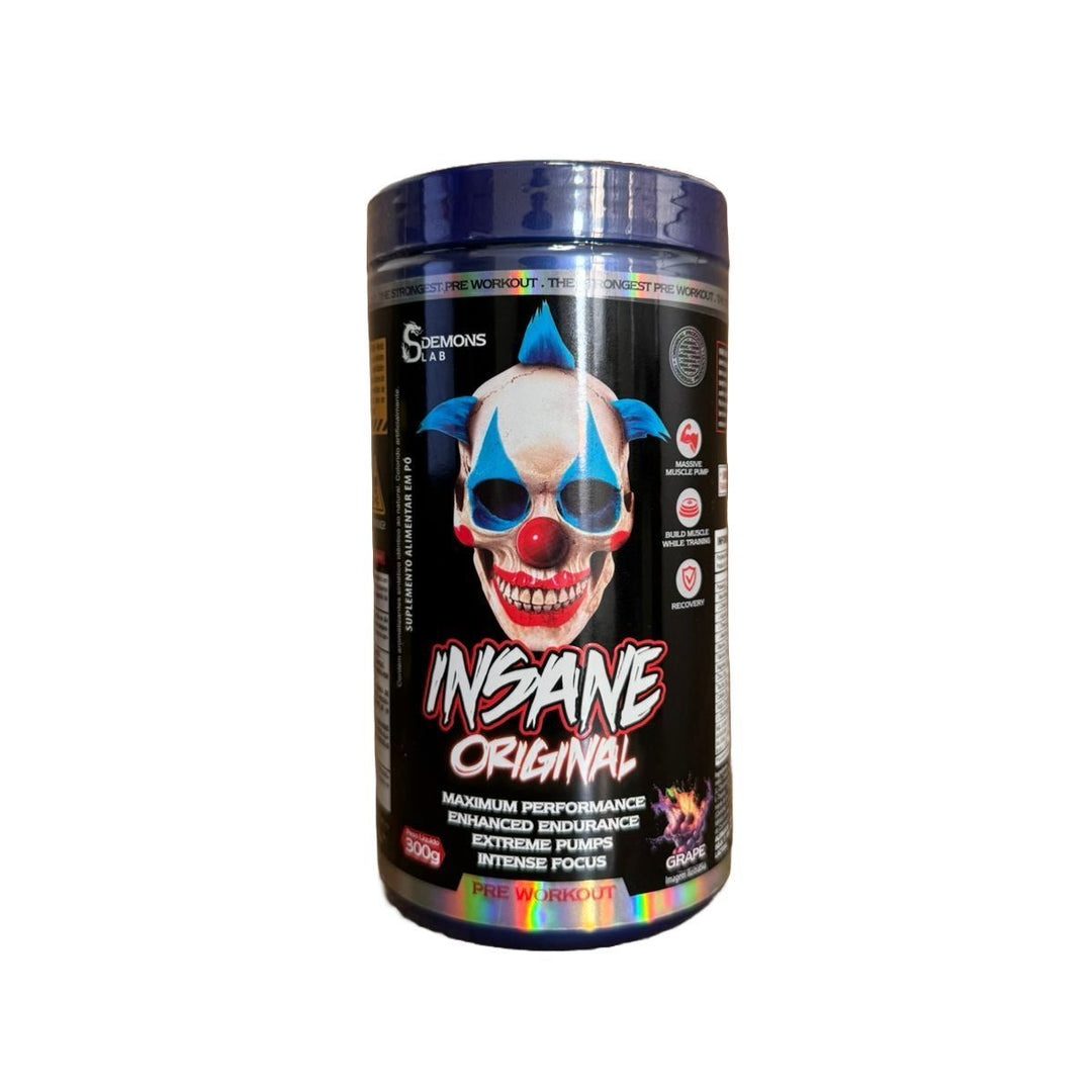Pré-Treino Insane Original 300g Grape | Demons Lab