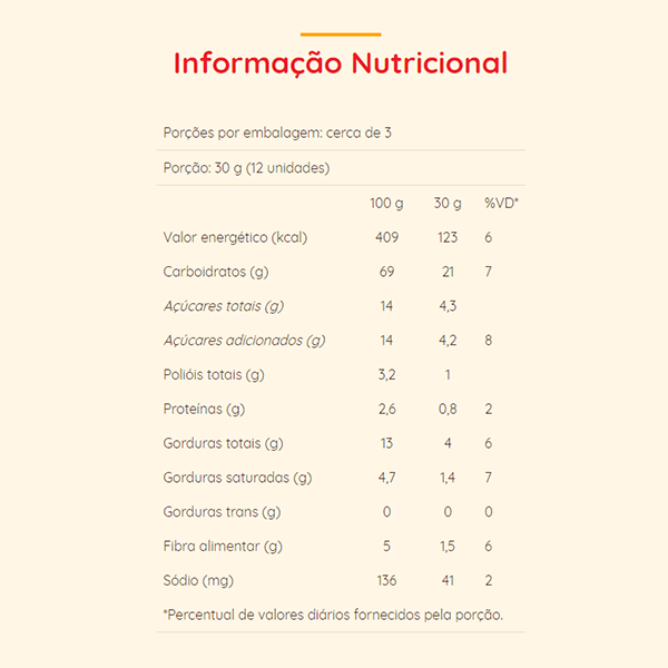 Biscoito Kids Bichinhos Brigadeiro S/Glúten 80g Natural Life