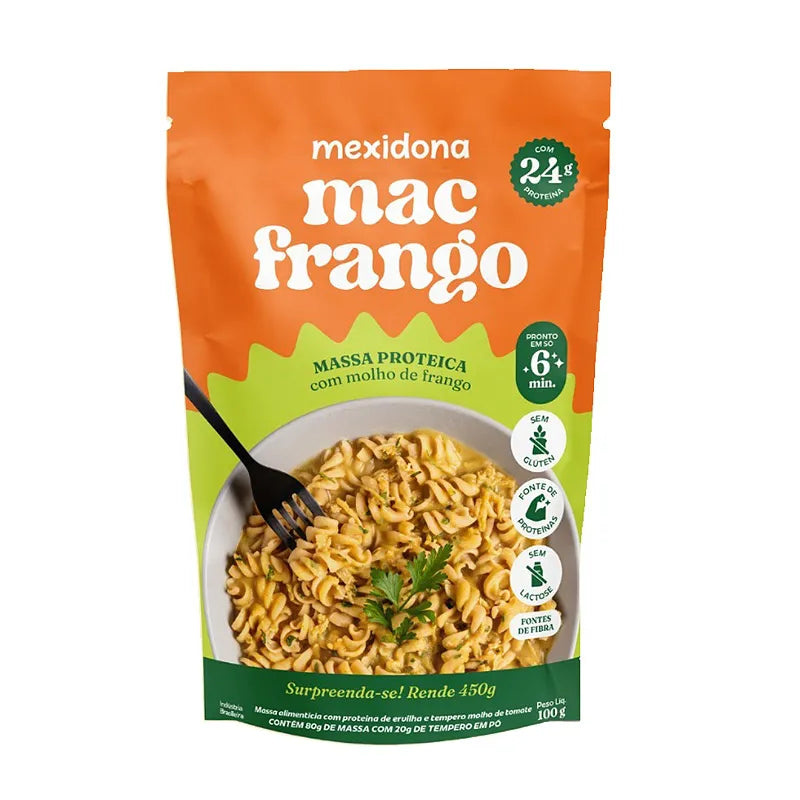 Massa Proteica Sem Glúten 100g Frango - Mexidona