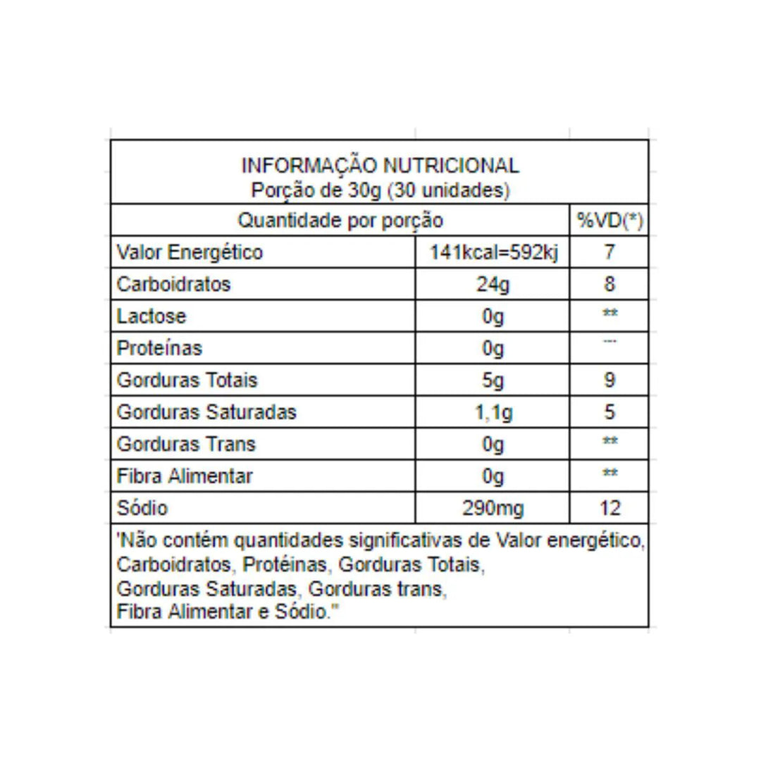 Biscoito de Polvilho S/Lactose e Glúten 100g Bombiscoito