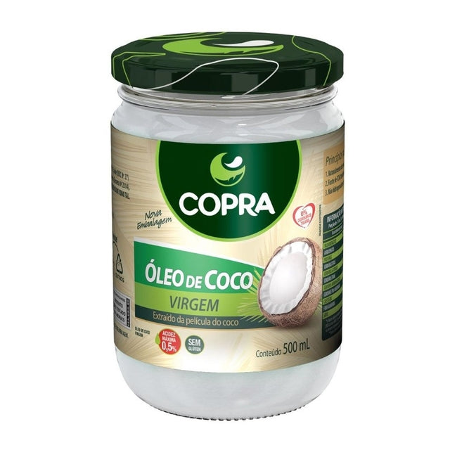 Oleo De Coco Virgem  500Ml - Copra