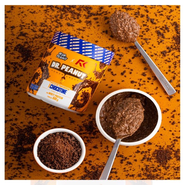 Pasta de Amendoim - 600g Chocotine com Whey Protein - Dr. Peanut