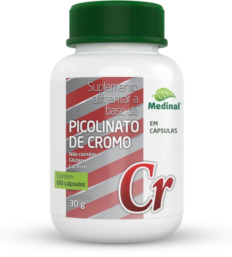 Picolinato de cromo 60 cápsulas | Medinal