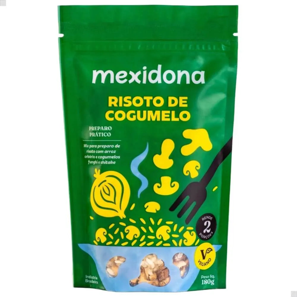 Risoto Sem Glúten 180g Cogumelos - Mexidona