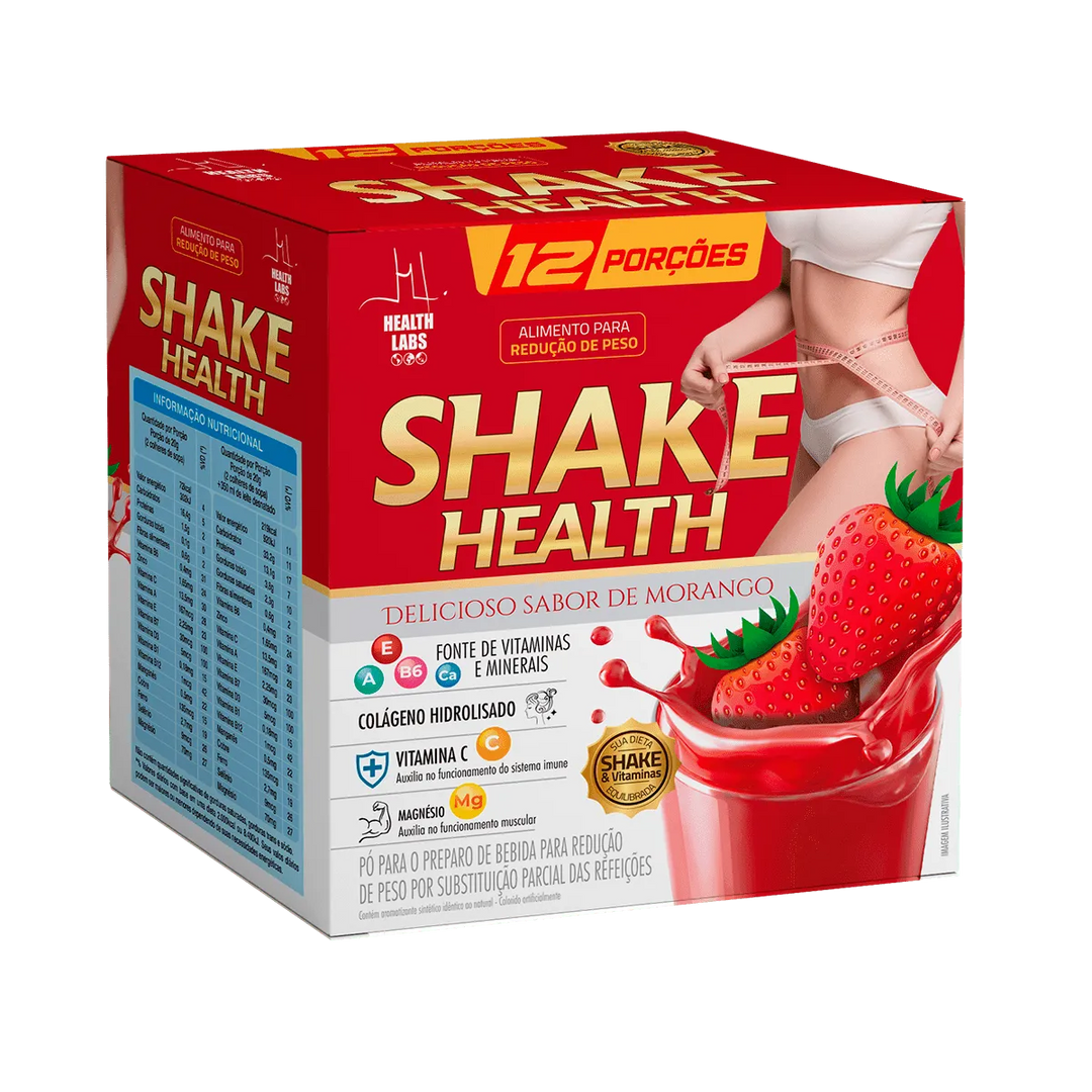 Shake Health Morango 240g Health Labs