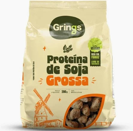 Proteína de Soja Grossa 200g Grings
