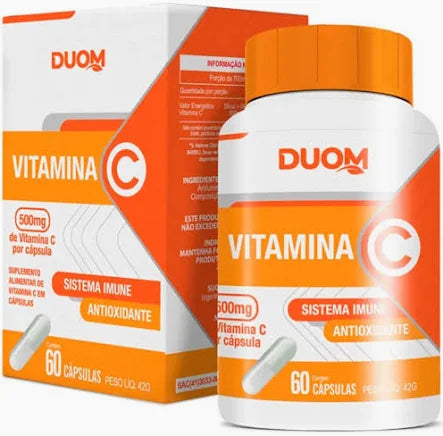 Vitamina C 500mg 60 cápsulas | Duom