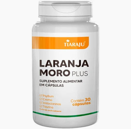 Laranja Moro Plus 30 cápsulas | Tiaraju