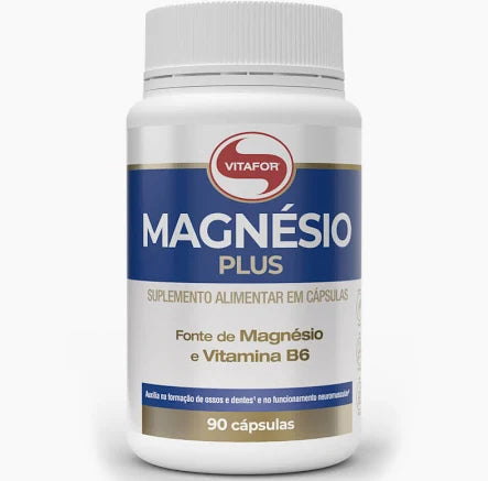 Magnésio Plus 90 cápsulas | Vitafor