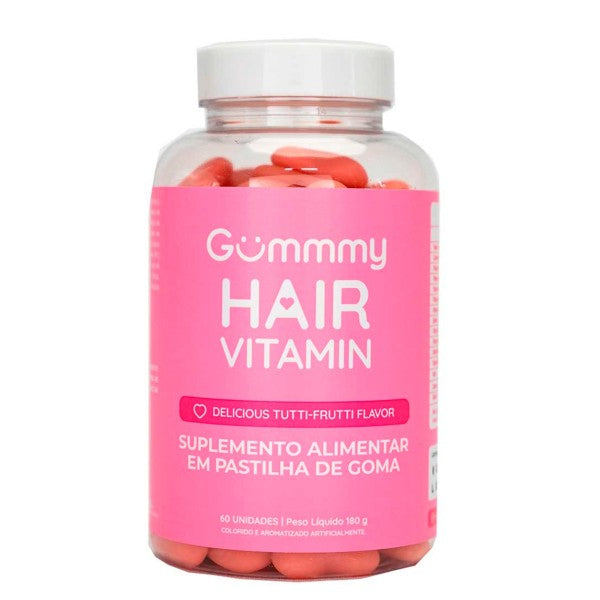 GUMMY HAIR VITAMIN VEGANO GOMA 180G TUTTI-FRUTTI