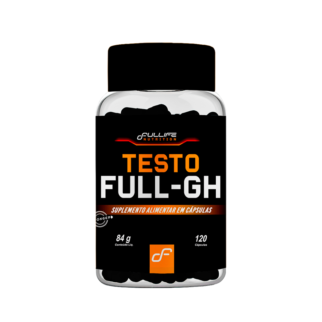 Testo Full GH 120 cápsulas | Fullife Nutriti