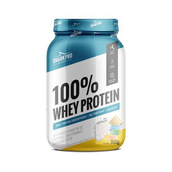 Whey 100% Pure Leitinho 900g SharkPro
