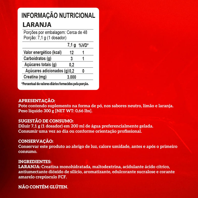 CREATINA CARBO FUEL 300G