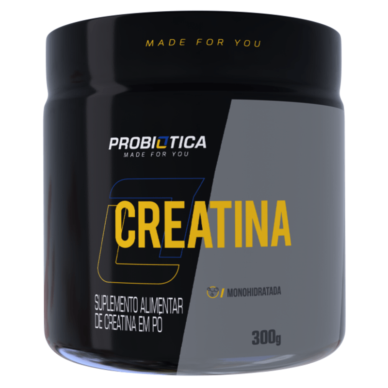 Creatina 100% Pura Monohidratada 300g Probiótica