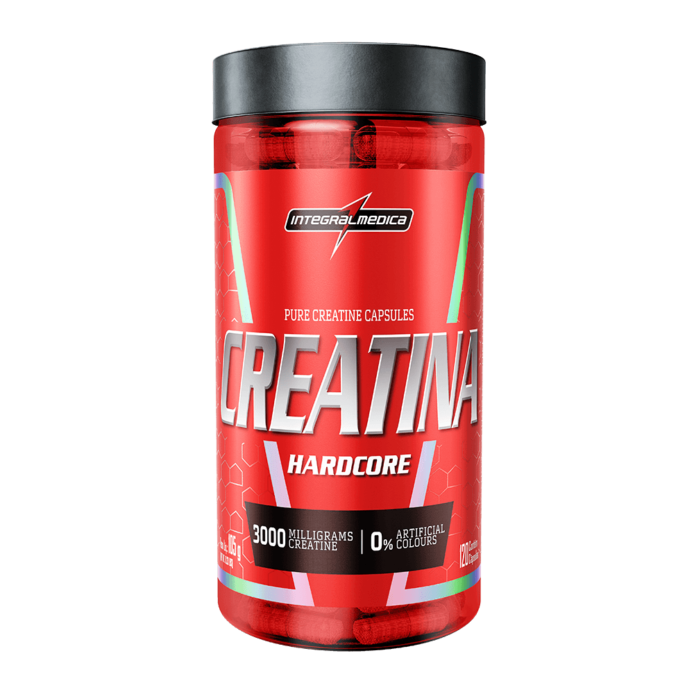 Creatina 100% Pura 120 Cápsulas IntegralMedica