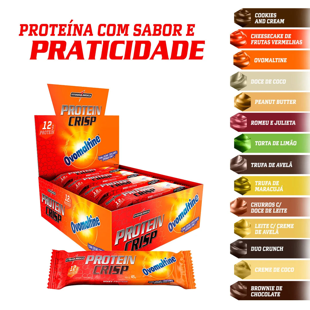 Protein Crisp Bar Ovomaltine® 12 und | Integralmédica