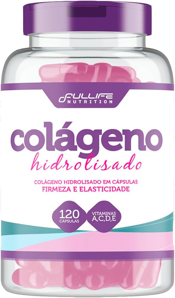 Colágeno Hidrolisado 120 cápsulas | Fullife Nutriti