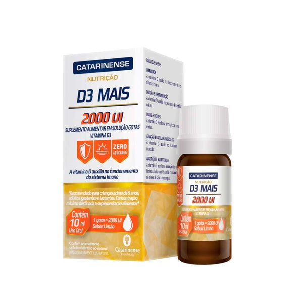 D3 Mais 2000ui Cat Nutrição 10ml